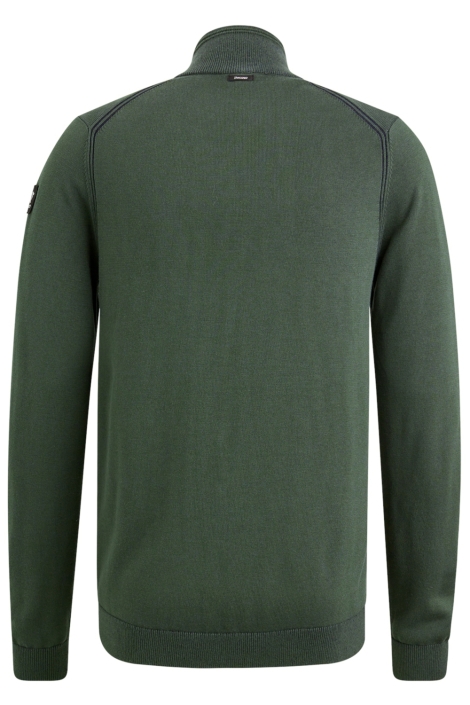 Vanguard zip jacket cotton modal plated